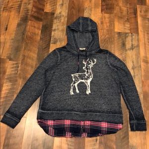 Bass hoodie with deer logo